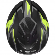 Шлем LS2 FF818 STORM III DYNAMO BLACK H-V YELLOW