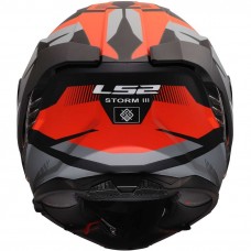 Шлем LS2 FF818 STORM III KOMAI BLACK RED