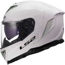 Шлем LS2 FF818 STORM III SOLID GLOSS WHITE