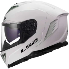 Шлем LS2 FF818 STORM III SOLID GLOSS WHITE