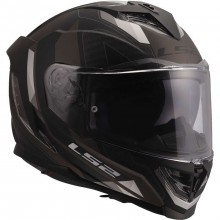 Шлем LS2 FF818 STORM III SPORTY BLACK GREY