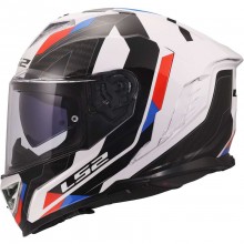 Шлем LS2 FF818 STORM III SPORTY WHITE BLUE RED