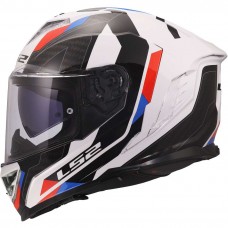 Шлем LS2 FF818 STORM III SPORTY WHITE BLUE RED
