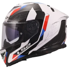 Шлем LS2 FF818 STORM III SPORTY WHITE BLUE RED