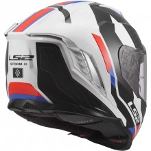 Шлем LS2 FF818 STORM III SPORTY WHITE BLUE RED