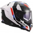 Шлем LS2 FF818 STORM III SPORTY WHITE BLUE RED