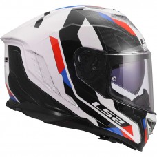 Шлем LS2 FF818 STORM III SPORTY WHITE BLUE RED