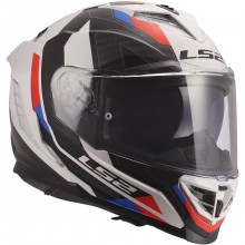 Шлем LS2 FF818 STORM III SPORTY WHITE BLUE RED