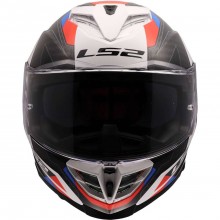 Шлем LS2 FF818 STORM III SPORTY WHITE BLUE RED