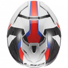 Шлем LS2 FF818 STORM III SPORTY WHITE BLUE RED
