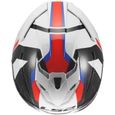 Шлем LS2 FF818 STORM III SPORTY WHITE BLUE RED