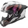 Шлем LS2 FF820 RAPID III BOHO WHITE BLACK PINK