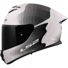 Шлем LS2 FF820 RAPID III FLOW WHITE GREY