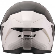 Шлем LS2 FF820 RAPID III FLOW WHITE GREY
