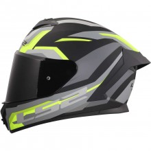 Шлем LS2 FF820 RAPID III HYPER BLACK H-V YELLOW