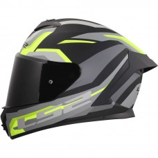 Шлем LS2 FF820 RAPID III HYPER BLACK H-V YELLOW
