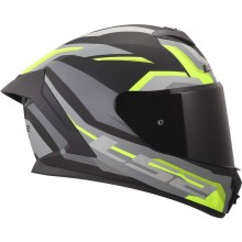 Шлем LS2 FF820 RAPID III HYPER BLACK H-V YELLOW