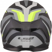 Шлем LS2 FF820 RAPID III HYPER BLACK H-V YELLOW