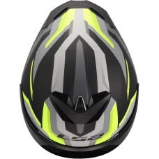 Шлем LS2 FF820 RAPID III HYPER BLACK H-V YELLOW