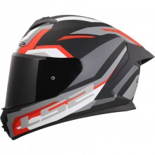 Шлем LS2 FF820 RAPID III HYPER BLACK RED