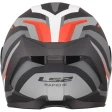 Шлем LS2 FF820 RAPID III HYPER BLACK RED