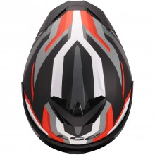 Шлем LS2 FF820 RAPID III HYPER BLACK RED