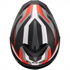 Шлем LS2 FF820 RAPID III HYPER BLACK RED