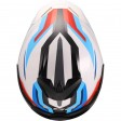 Шлем LS2 FF820 RAPID III HYPER WHITE BLUE RED