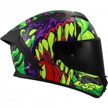 Шлем LS2 FF820 RAPID III LYCANT PURPLE GREEN
