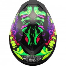 Шлем LS2 FF820 RAPID III LYCANT PURPLE GREEN