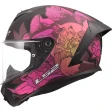 Шлем LS2 FF820 RAPID III POPPIES II BLACK PINK