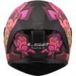 Шлем LS2 FF820 RAPID III POPPIES II BLACK PINK