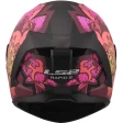 Шлем LS2 FF820 RAPID III POPPIES II BLACK PINK