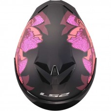 Шлем LS2 FF820 RAPID III POPPIES II BLACK PINK