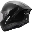 Шлем LS2 FF820 RAPID III SOLID GLOSS BLACK