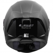 Шлем LS2 FF820 RAPID III SOLID GLOSS BLACK