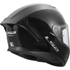 Шлем LS2 FF820 RAPID III SOLID GLOSS BLACK