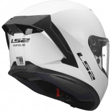 Шлем LS2 FF820 RAPID III SOLID GLOSS WHITE