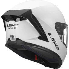 Шлем LS2 FF820 RAPID III SOLID GLOSS WHITE