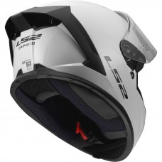Шлем LS2 FF820 RAPID III SOLID GLOSS WHITE