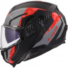 Шлем LS2 FF910 ADVANT II GLIDE BLACK GREY RED