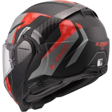 Шлем LS2 FF910 ADVANT II GLIDE BLACK GREY RED