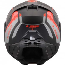 Шлем LS2 FF910 ADVANT II GLIDE BLACK GREY RED