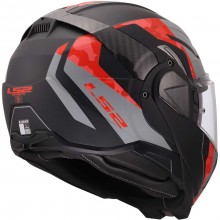 Шлем LS2 FF910 ADVANT II GLIDE BLACK GREY RED
