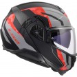 Шлем LS2 FF910 ADVANT II GLIDE BLACK GREY RED