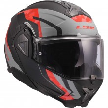 Шлем LS2 FF910 ADVANT II GLIDE BLACK GREY RED