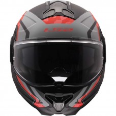 Шлем LS2 FF910 ADVANT II GLIDE BLACK GREY RED