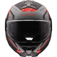 Шлем LS2 FF910 ADVANT II GLIDE BLACK GREY RED
