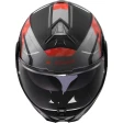 Шлем LS2 FF910 ADVANT II GLIDE BLACK GREY RED