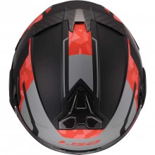 Шлем LS2 FF910 ADVANT II GLIDE BLACK GREY RED